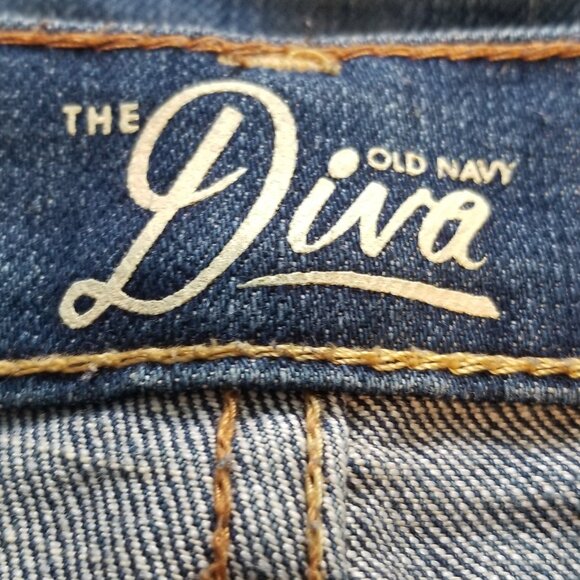 Old Navy Straight Leg Womens Plus Size 20 Jeans Blue Denim Pockets Retro - Picture 3 of 5